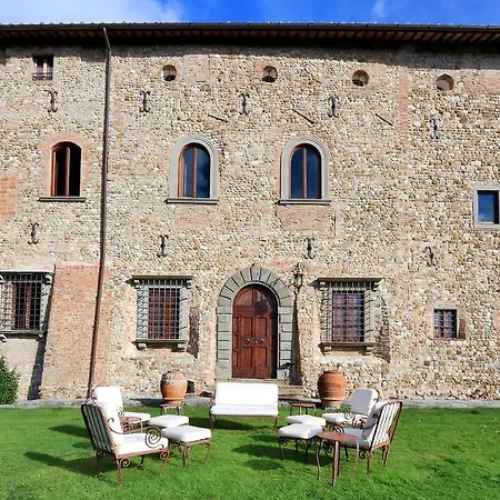 Фермерский дом Castello Di Bibbione Сан-Кашиано-ин-Валь-ди-Пеза